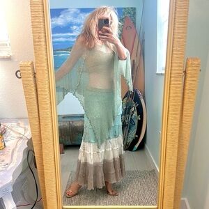 GAYA Artisan Made by Hand, Overlay Cape/shawl/lightweight Cover for any outfit